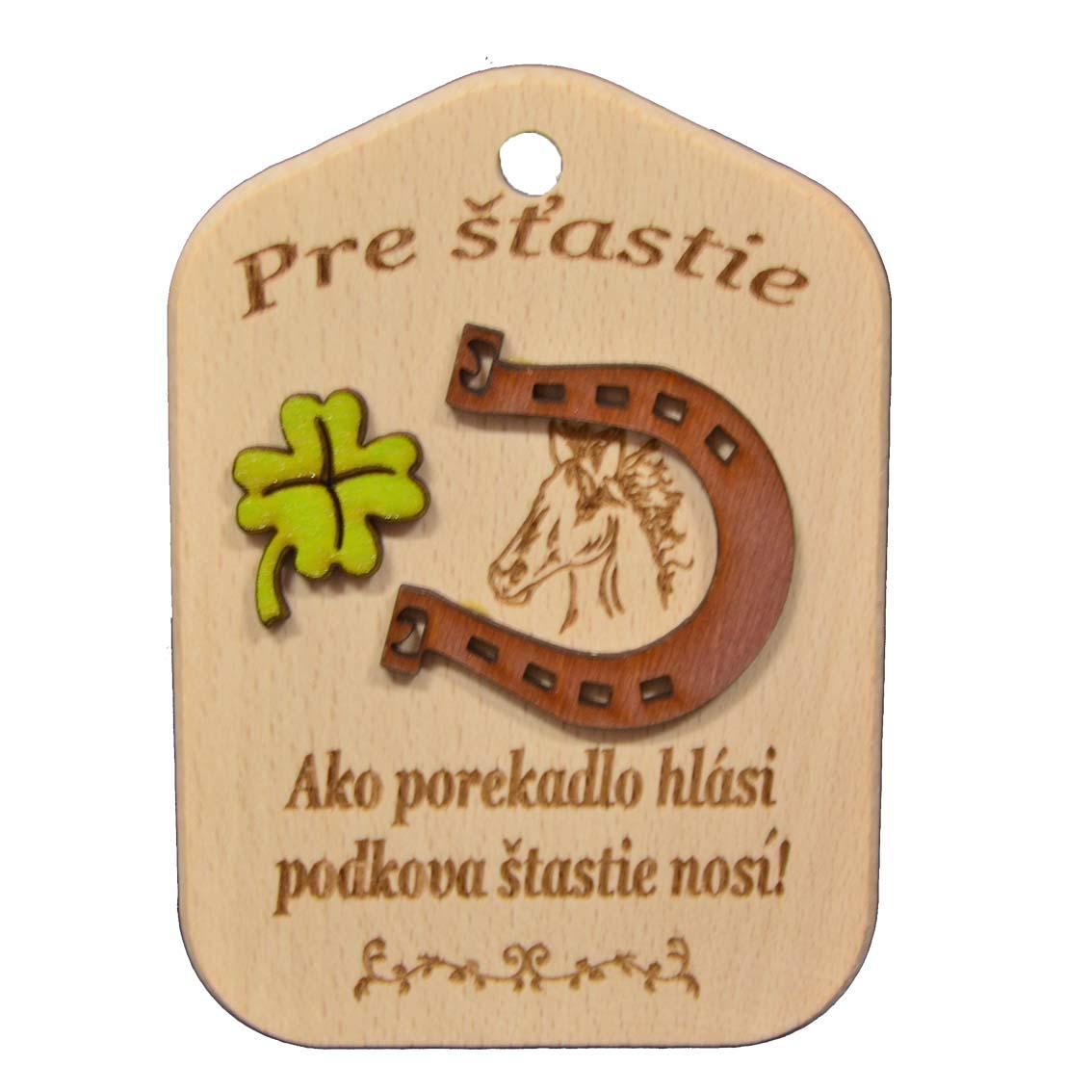 Tabuľka - Pre šťastie